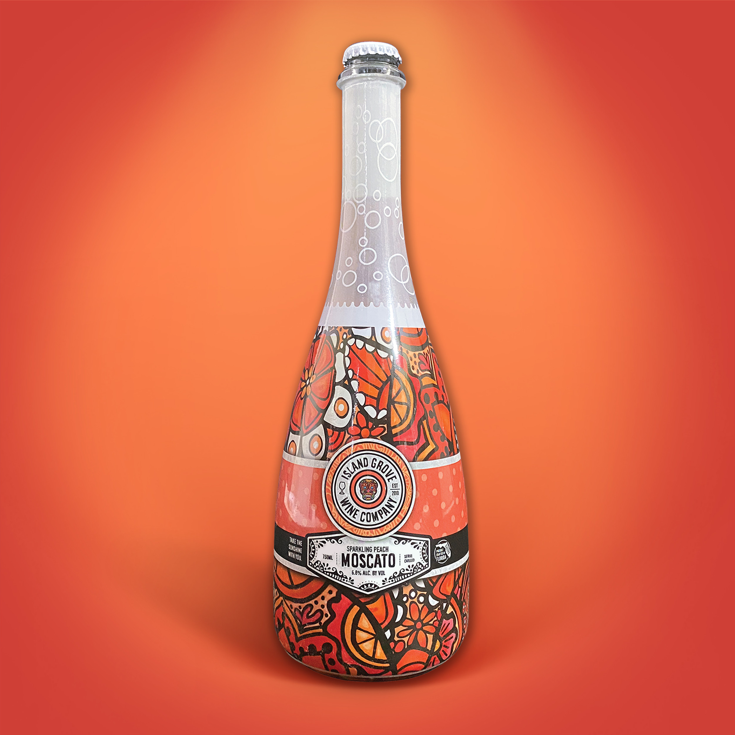 Tech Sheet Sparkling Peach Moscato islandgrovewine