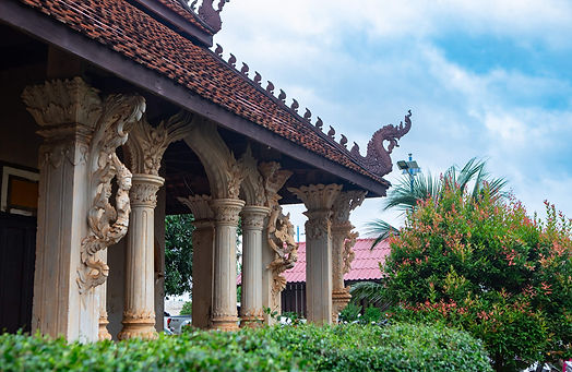 Wat Luang temple in Pakse