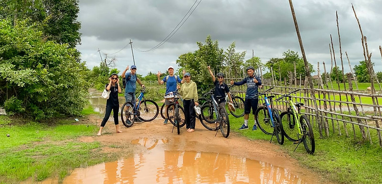 Bicycle in Champasak