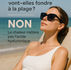 Mes injections vont-elles "fondre" à la plage ?