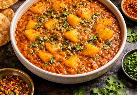 Instant Pot Potato Curry Recipe | Creamy, Spiced, & Comforting Indian Curry