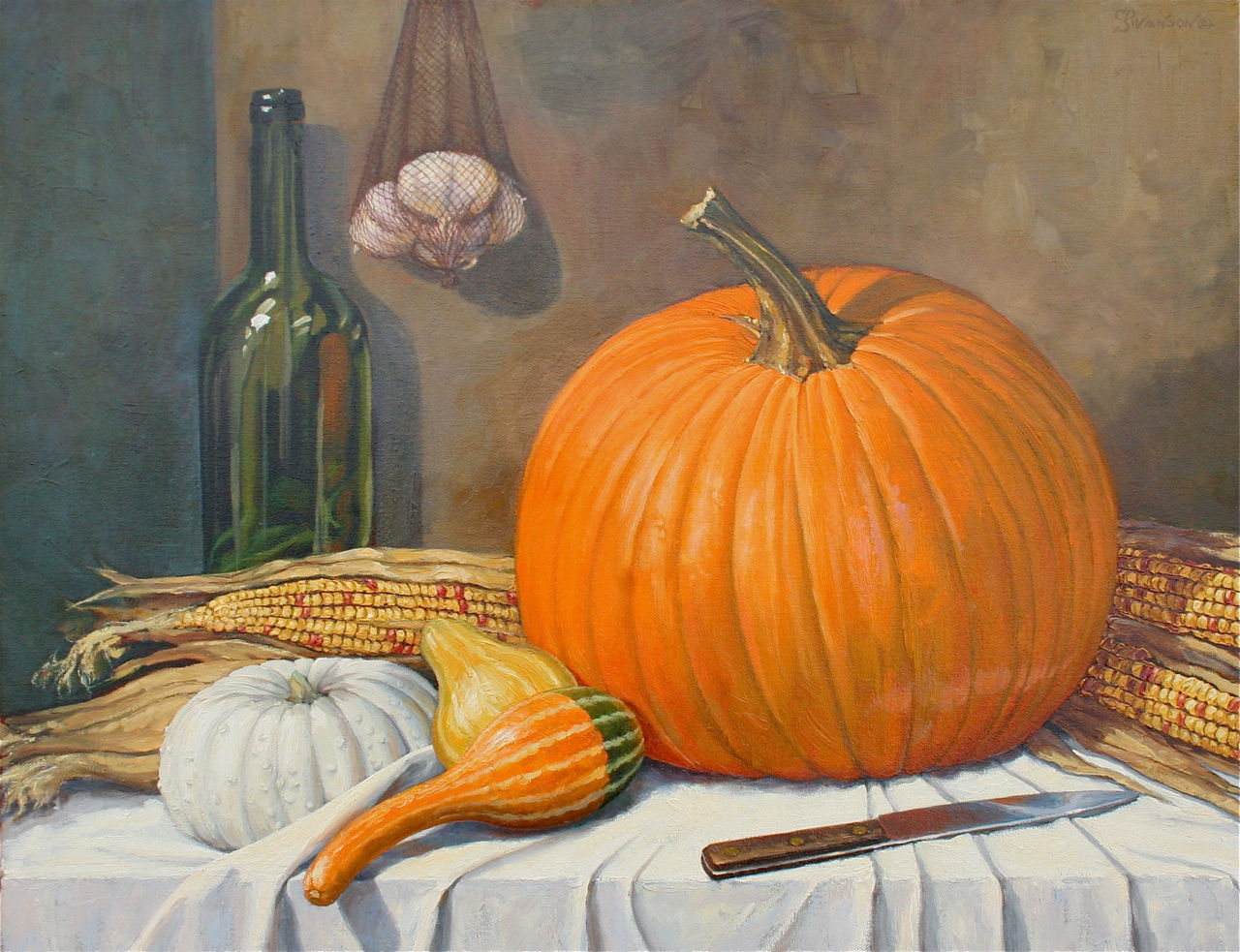Still Life with Pumpkin