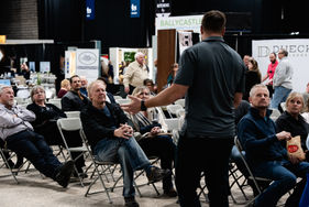 Winnipeg Renovation Show - Prairie Home Renovations Presenting Bryan Baeumler. Event Photography. Winnipeg, Manitoba Event Coverage. Winnipeg Corporate Photography. Manitoba Tradeshow Photographer. ©LouiseAndersonPhoto+Media