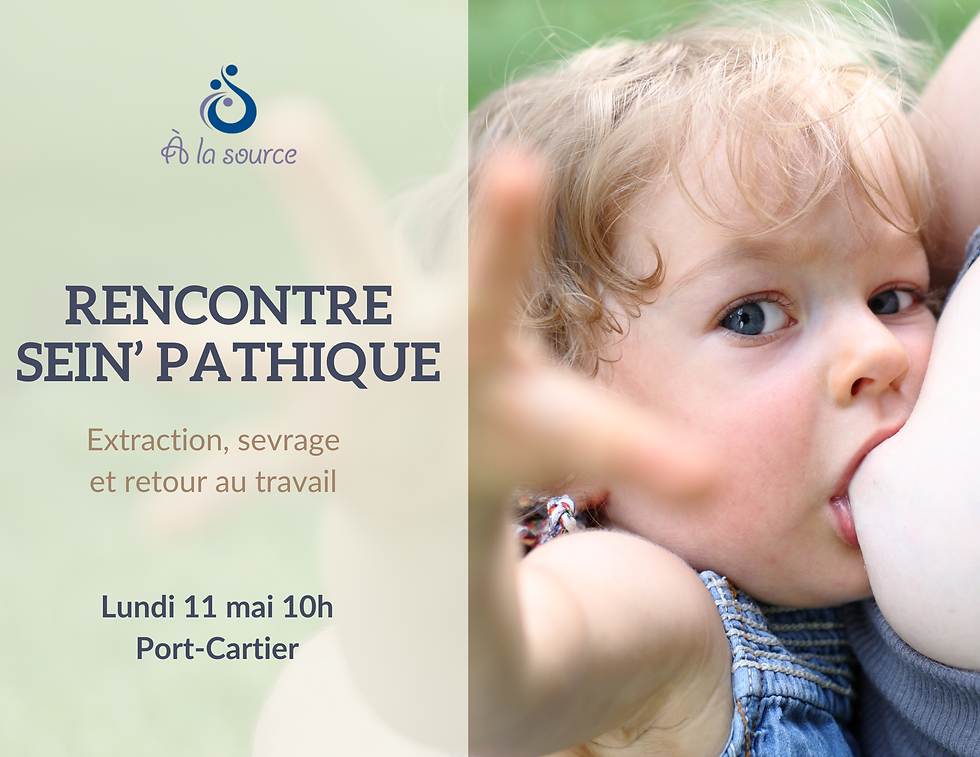 Port-Cartier - Rencontre Sein'Pathique - retour au travail