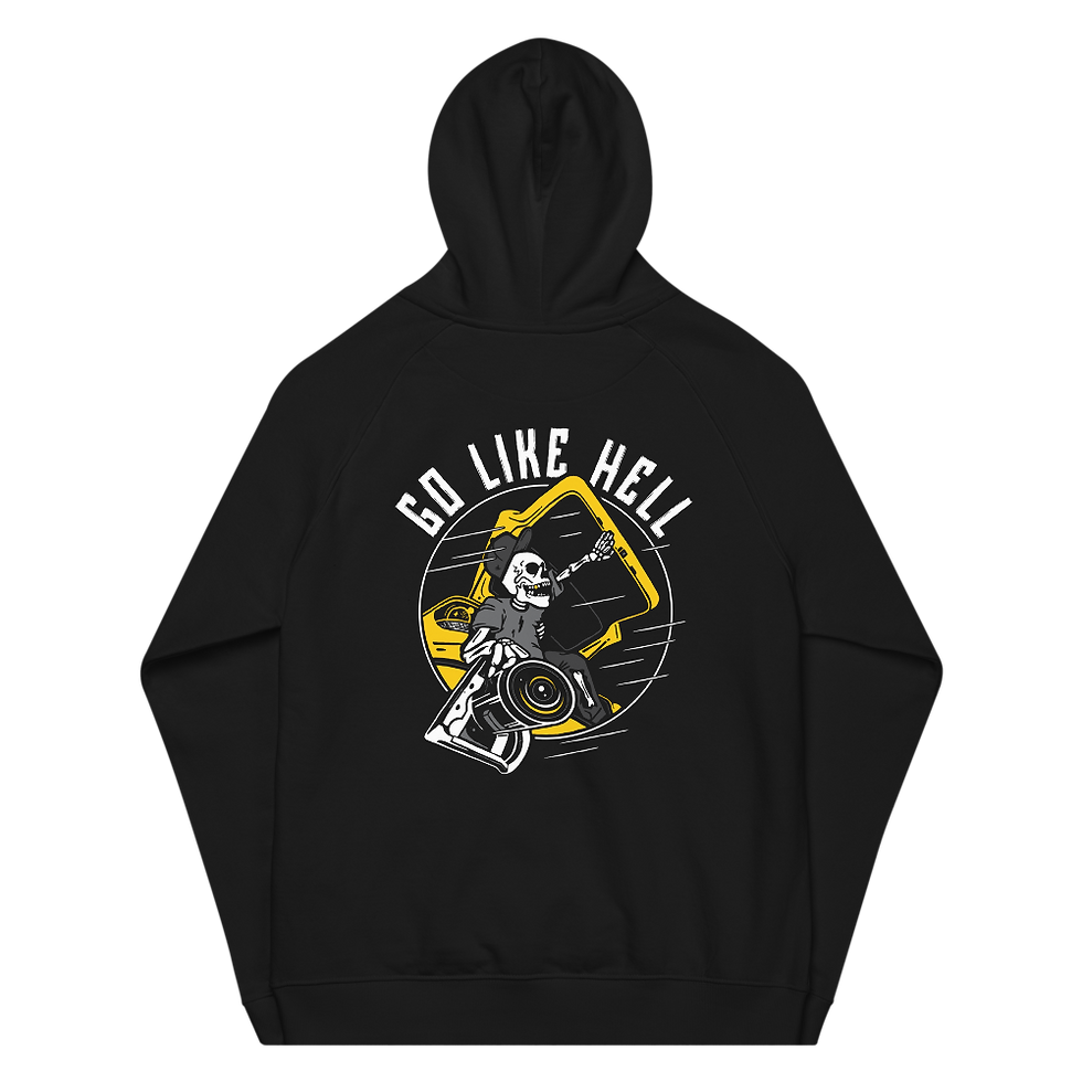 Thumbnail: Risk It - Go Like Hell Hoodie