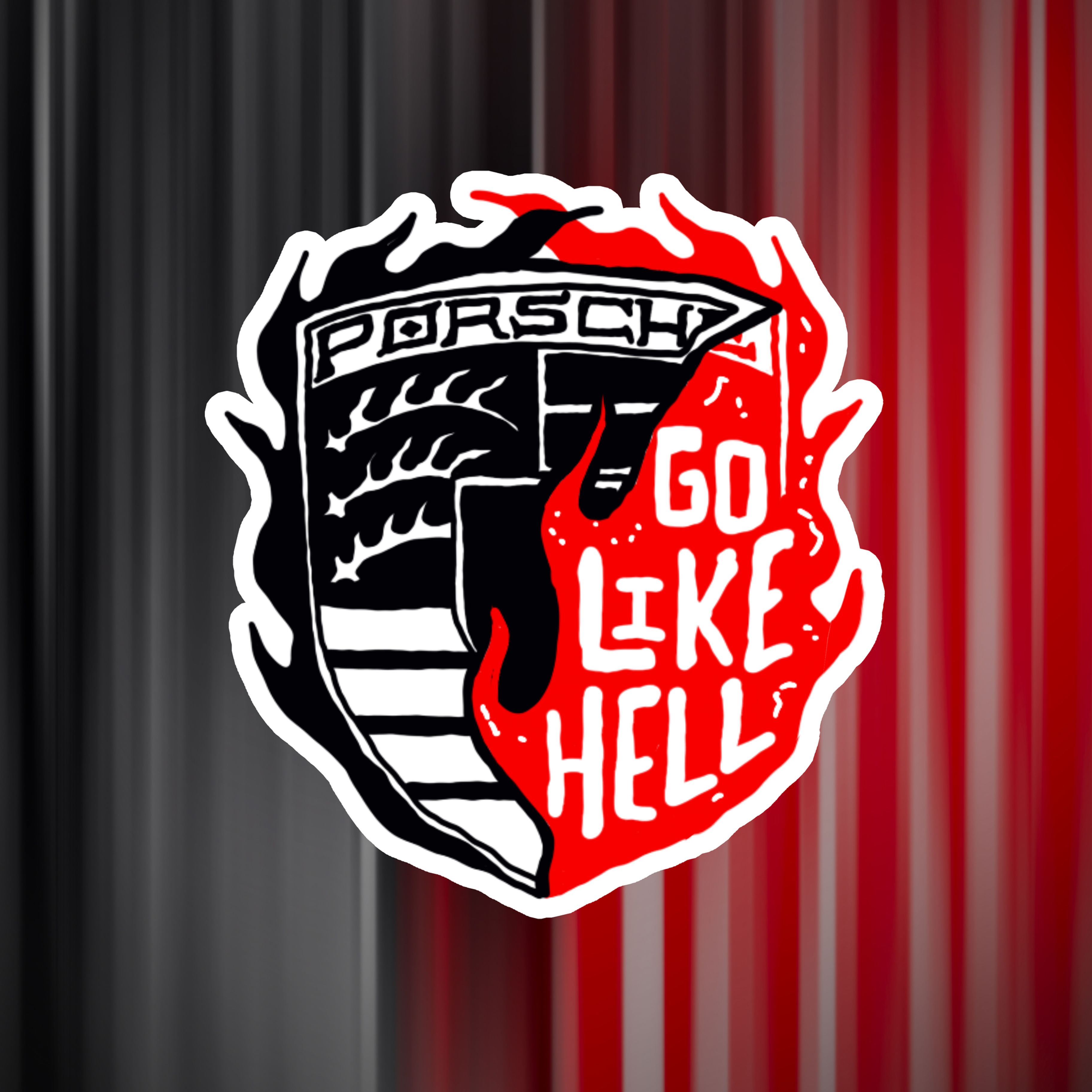Go Like Hell Badge