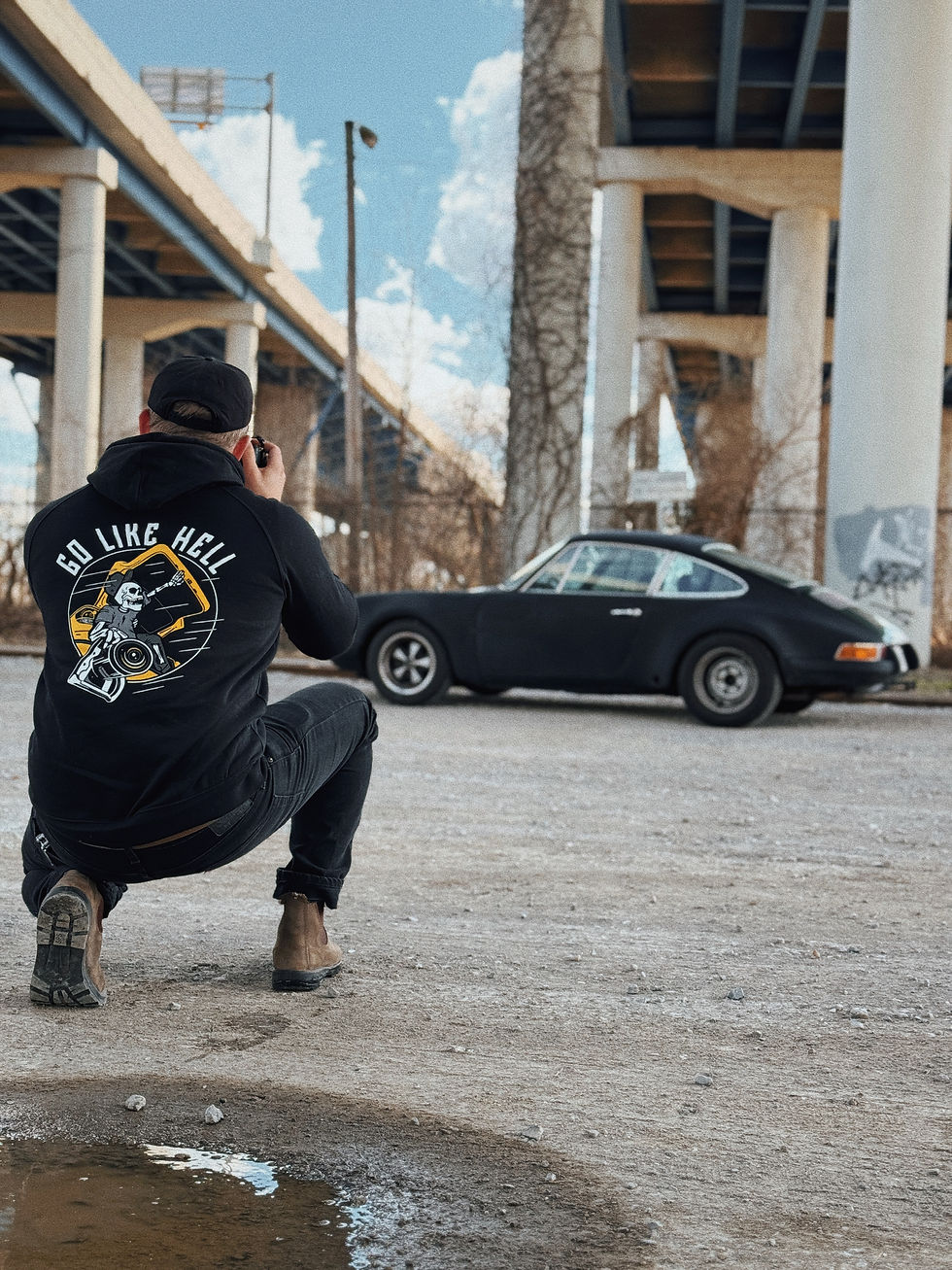 Thumbnail: Risk It - Go Like Hell Hoodie