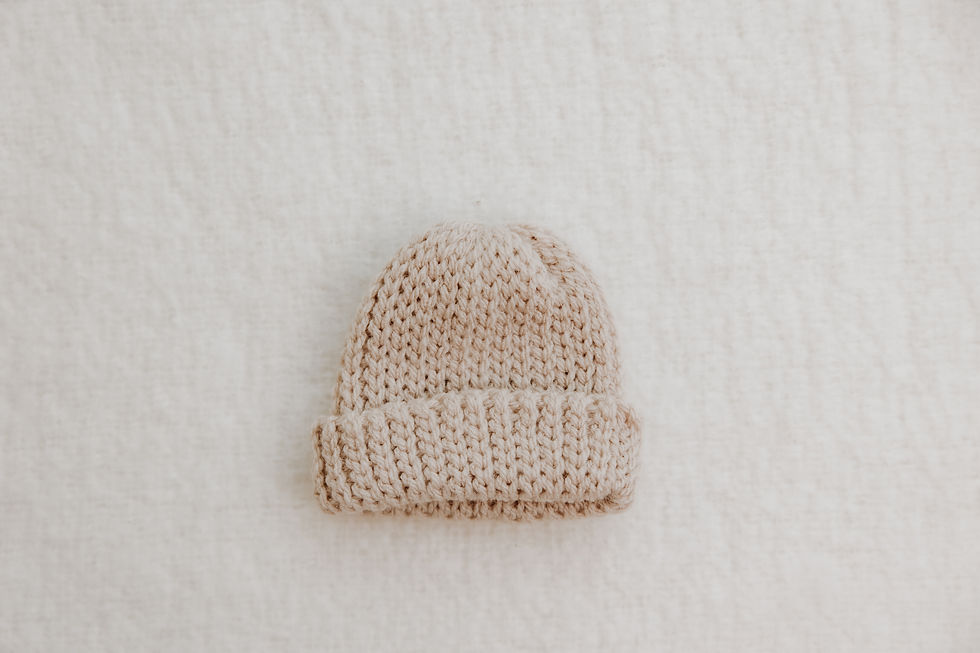 Thumbnail: Newborn & Preemie Knitted Beanies