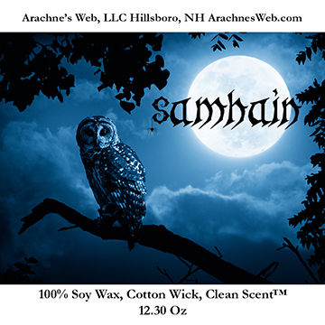Samhain Ritual Candle