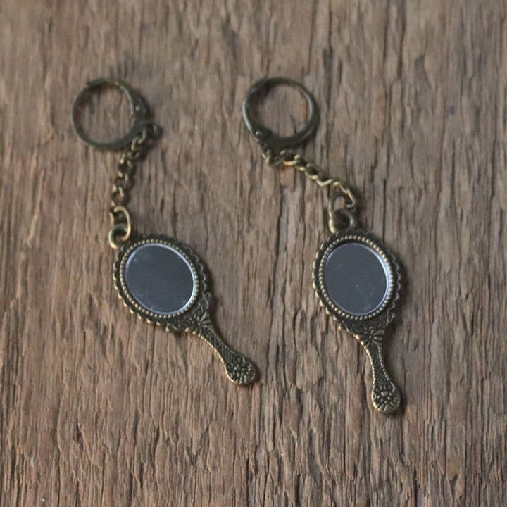 Earrings: Witch's Mirrors