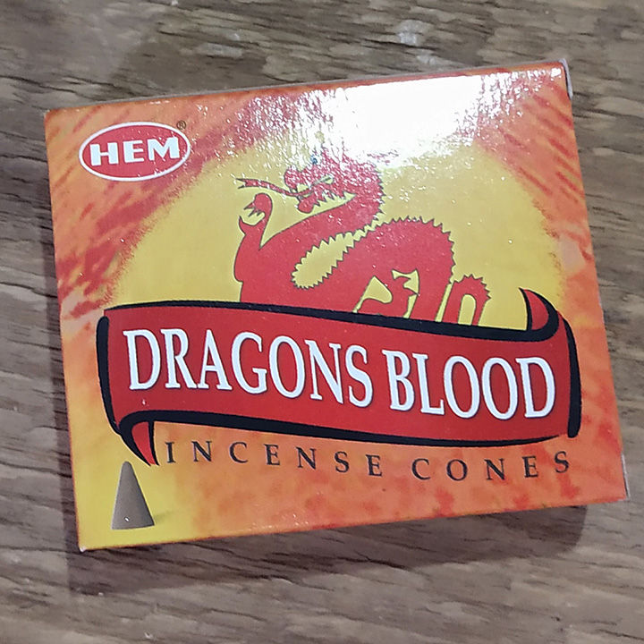 HEM Dragons Blood Cone Incense