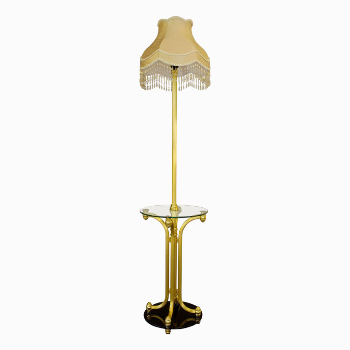 Floor Lamp c/w Tea Table
