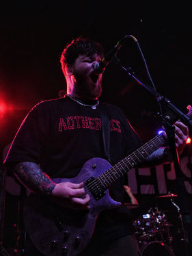 Tyler Riley Of Gideon Performing At Bottom Lounge In Chicago, IL 5|19|22