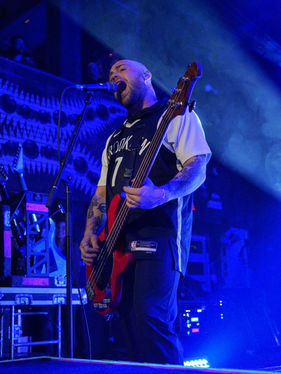 Ryan "Tuck" O'Leary of Fit For A King on The Hell We Create US Tour in Chicago, IL @ The House of Blues 02/26/23