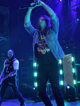 Ryan Kirby of Fit For A King on The Hell We Create US Tour in Chicago, IL @ The House of Blues 02/26/23