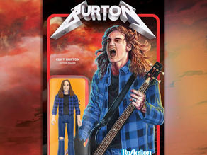 Introducing The New Cliff Burton ReAction Figure From Super7! 👊🏻