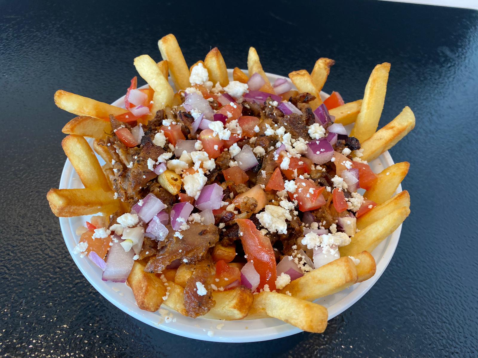 Arranged Food and Objects