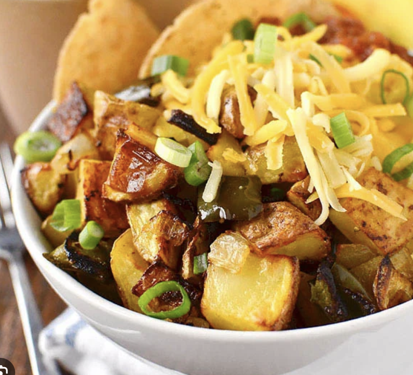 Arranged Food and Objects