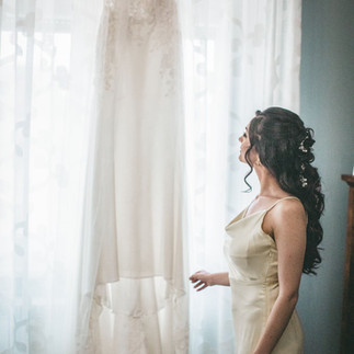 Real Wedding Giuseppe e Sofia. Il vestito della sposa