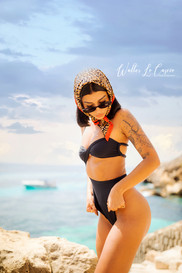 Servizio fotografico Glamour a Favignana. 