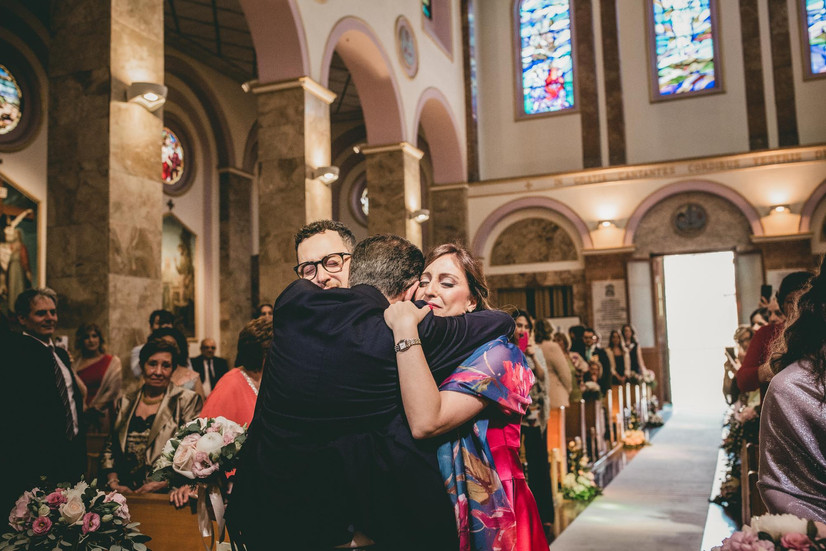 Matrimonio nella Chiesa del Sacro Cuore a Caltanissetta
