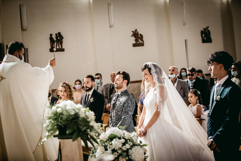 Interni della Chiesa Regina Pacis – wedding setting