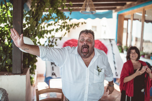 Servizio fotografico di Matrimonio a Favignana - Il testimone