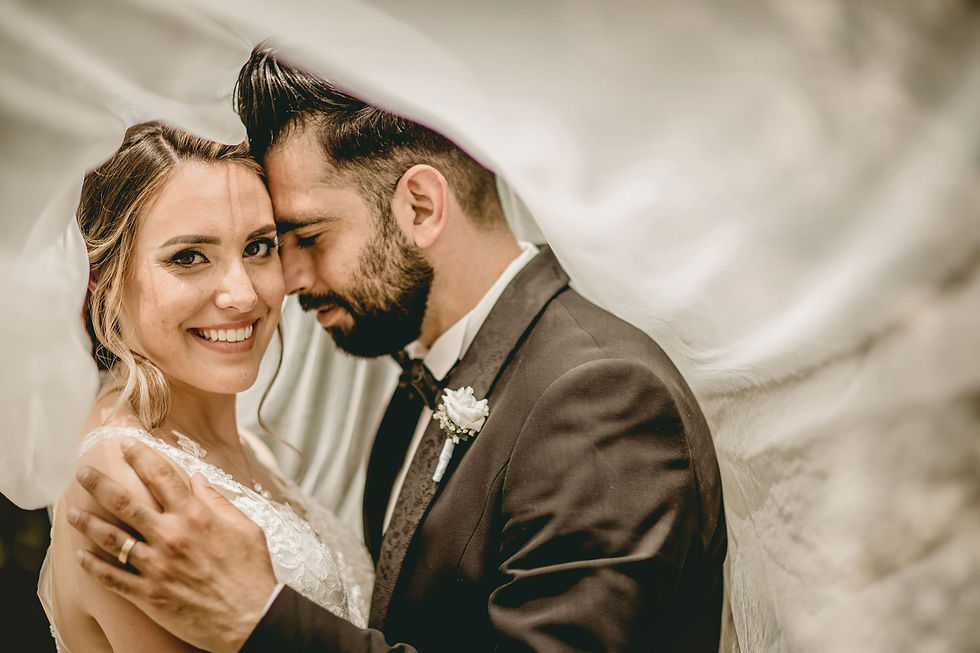 Consigli per sentirsi a proprio agio durante un servizio fotografico di matrimonio