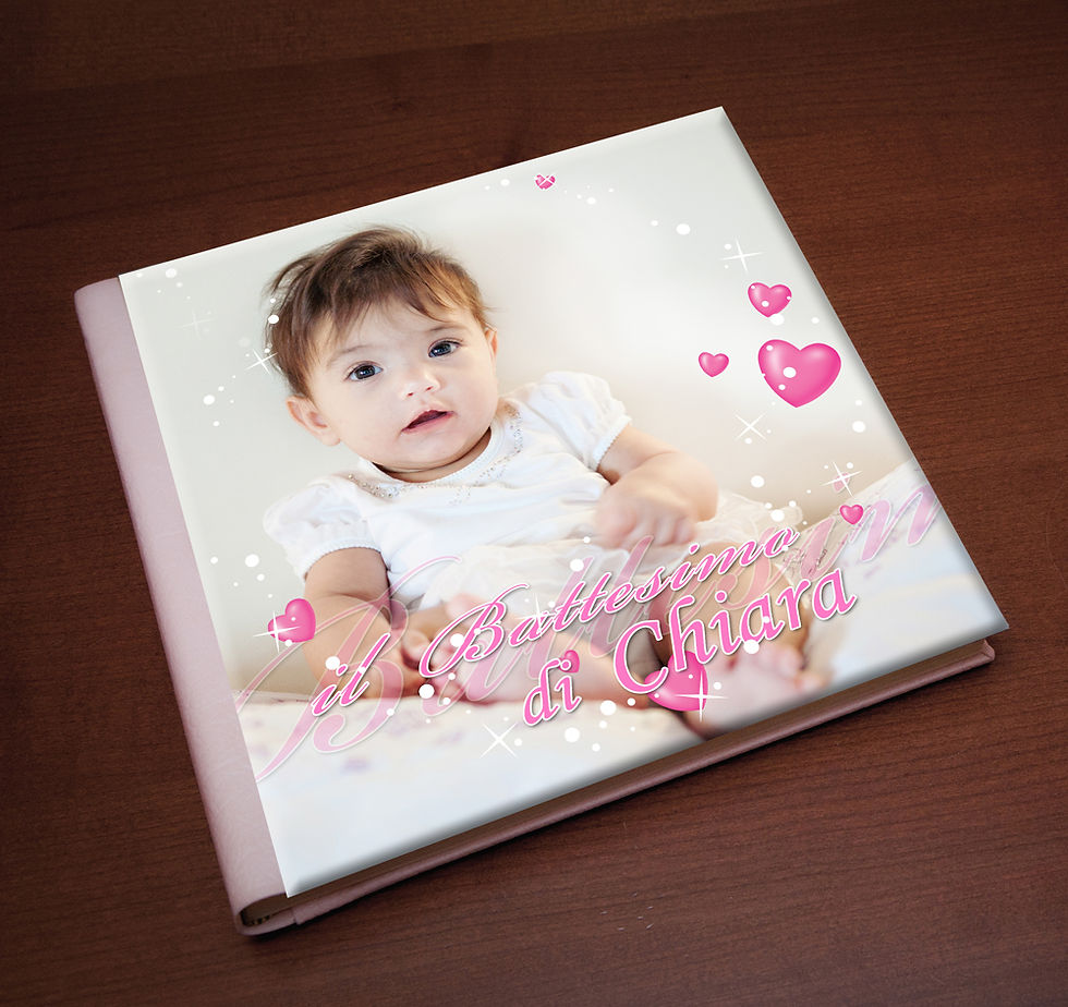 Fotolibro Battesimo 30x30
