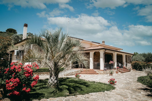 Panoramica di Villa Russo a Caltanissetta