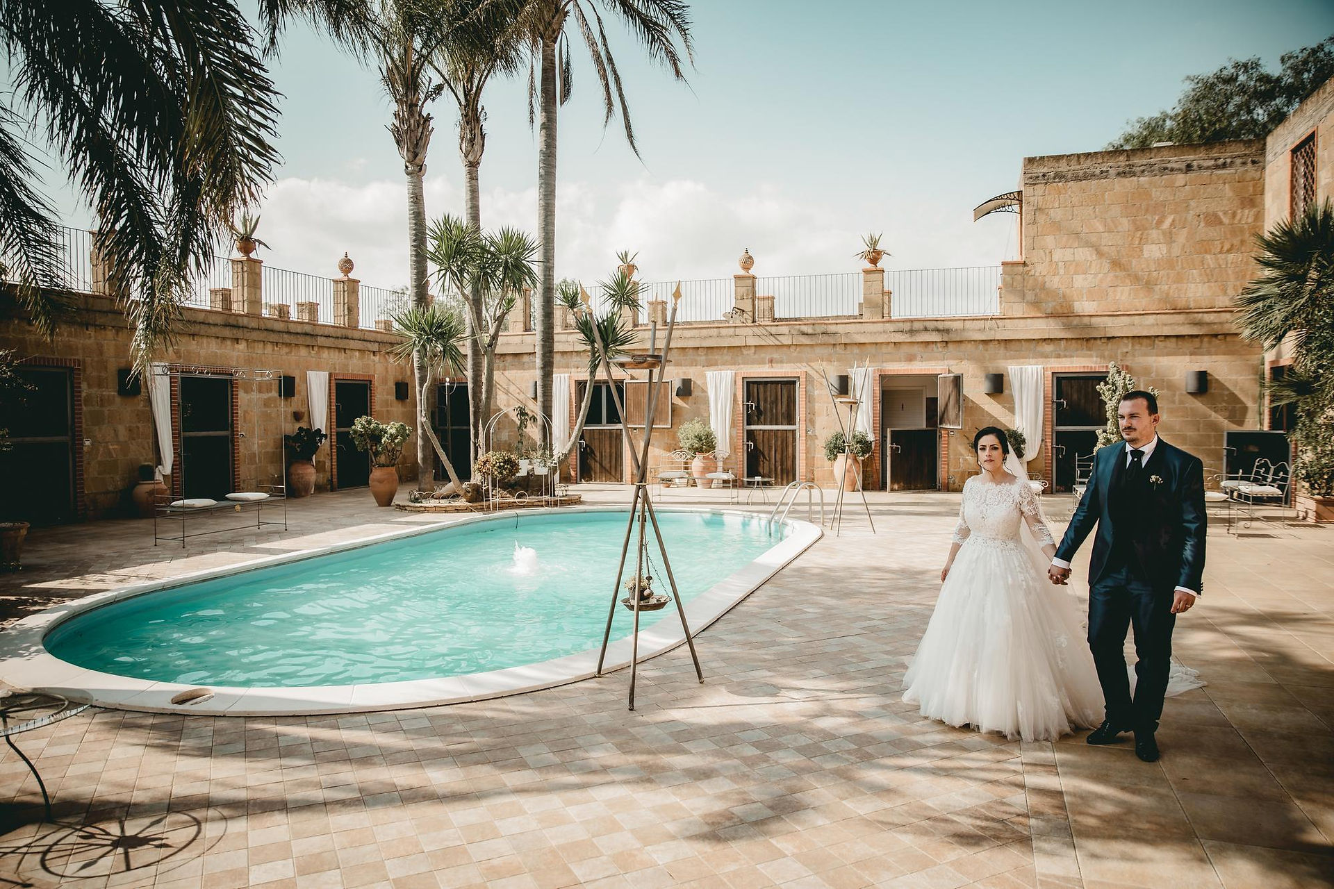 Villa del Poggio Mulara. Matrimonio in Sicilia. Foto Walter Lo Cascio