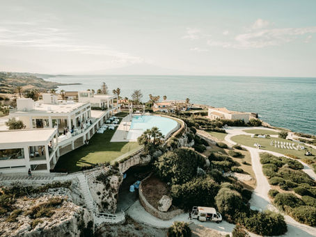 INFINITO MARE a Brucoli, Augusta. Foto dal drone.