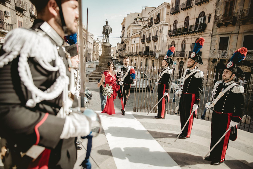 Chiesa di Sant’Agata al Collegio, ingresso dello sposo