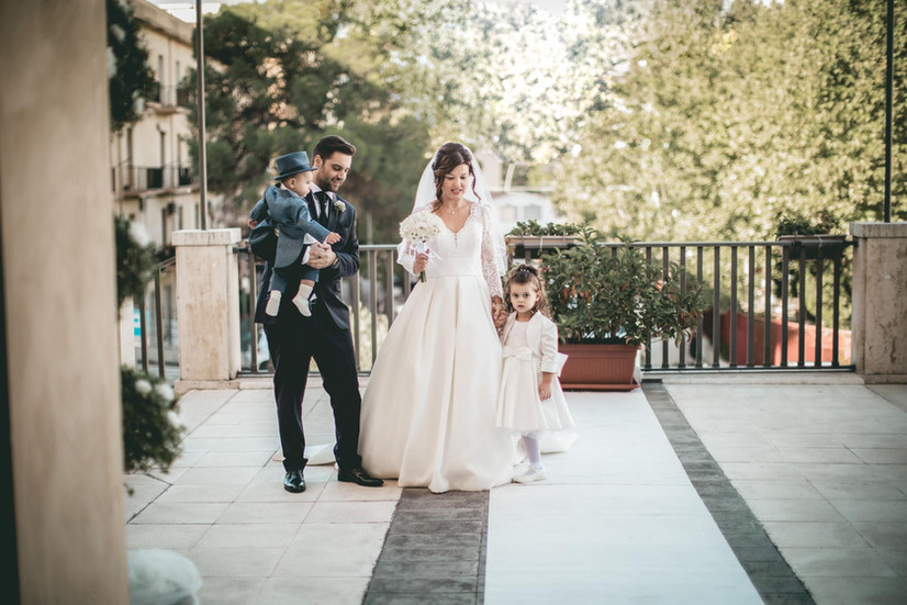 Atmosfera della cerimonia nella Chiesa Regina Pacis