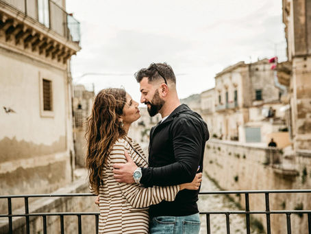 Servizio fotografico di Prewedding a Scicli. Ragusa