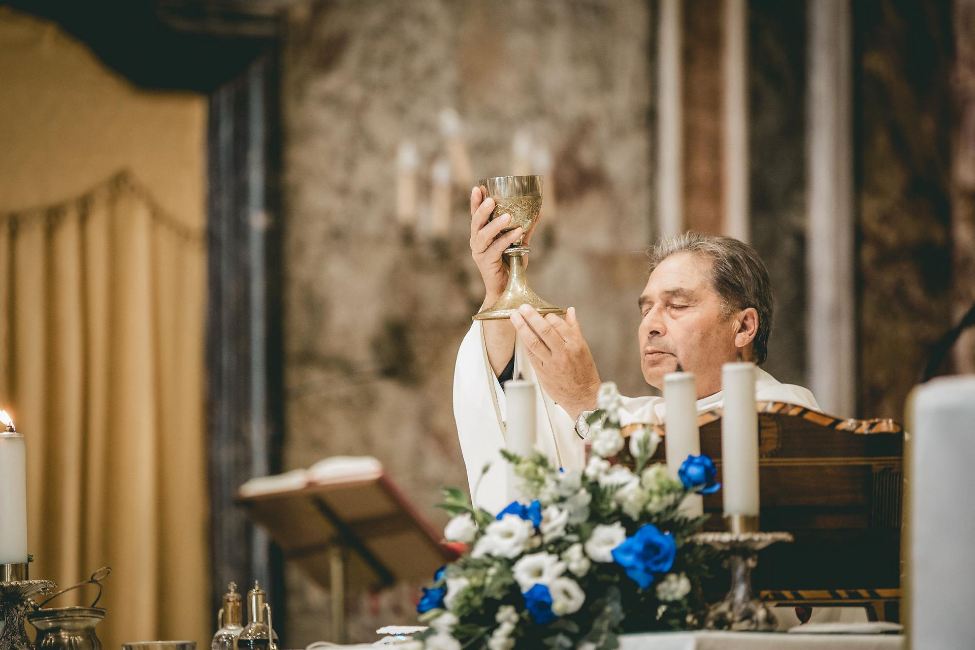 Atmosfera del matrimonio a Sant’Agata al Collegio