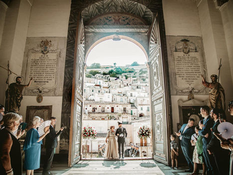 Matrimonio in Sicilia. Duomo San Pietro a Modica. Foto Walter Lo Cascio