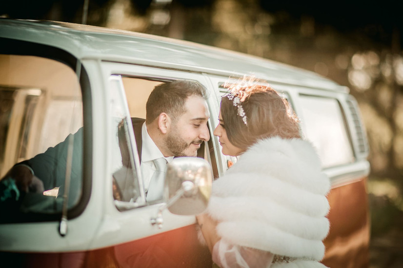 Shooting esterne in un matrimonio invernale a Natale 1