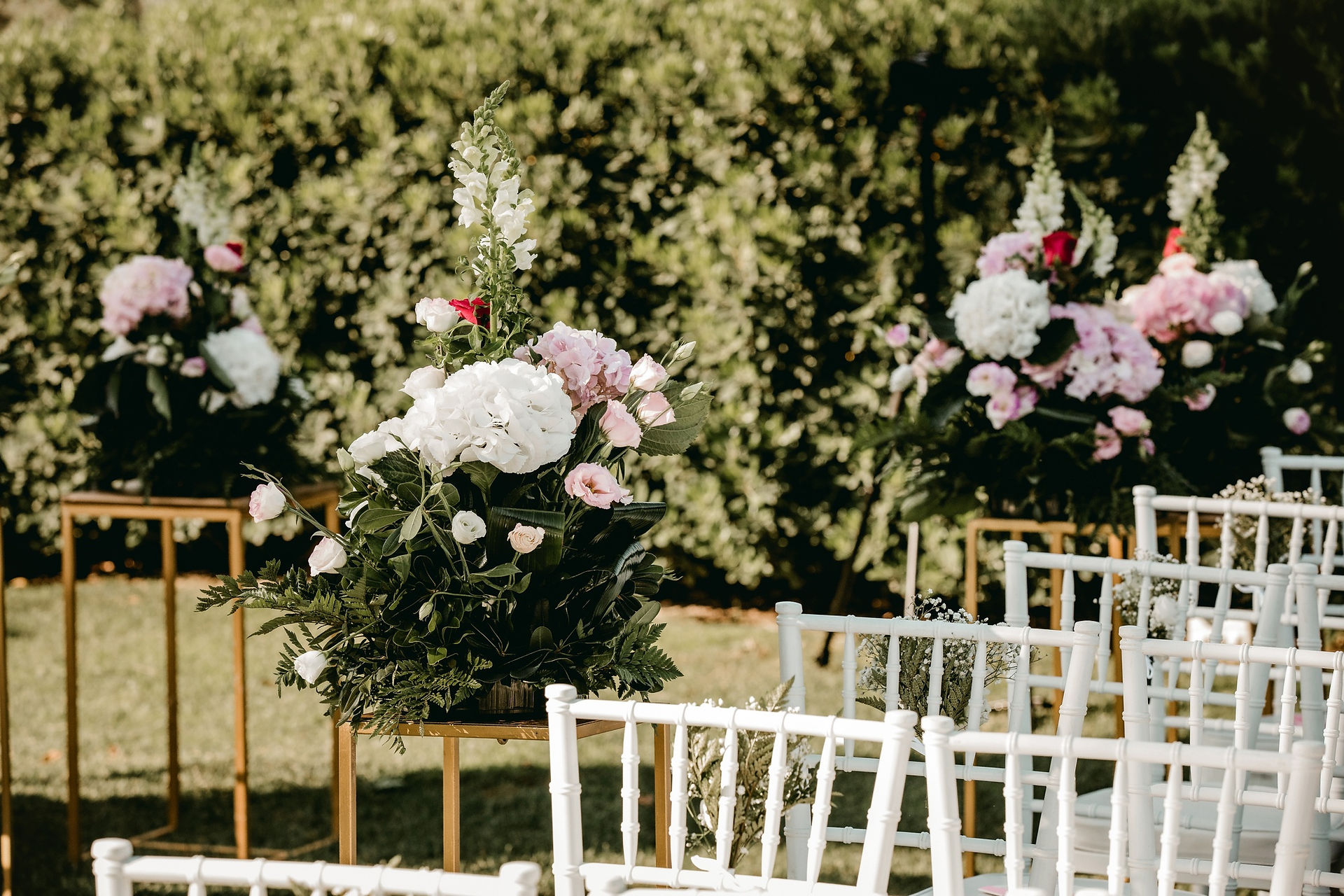 Rito Civile, sistemazione delle sedie per gli invitati