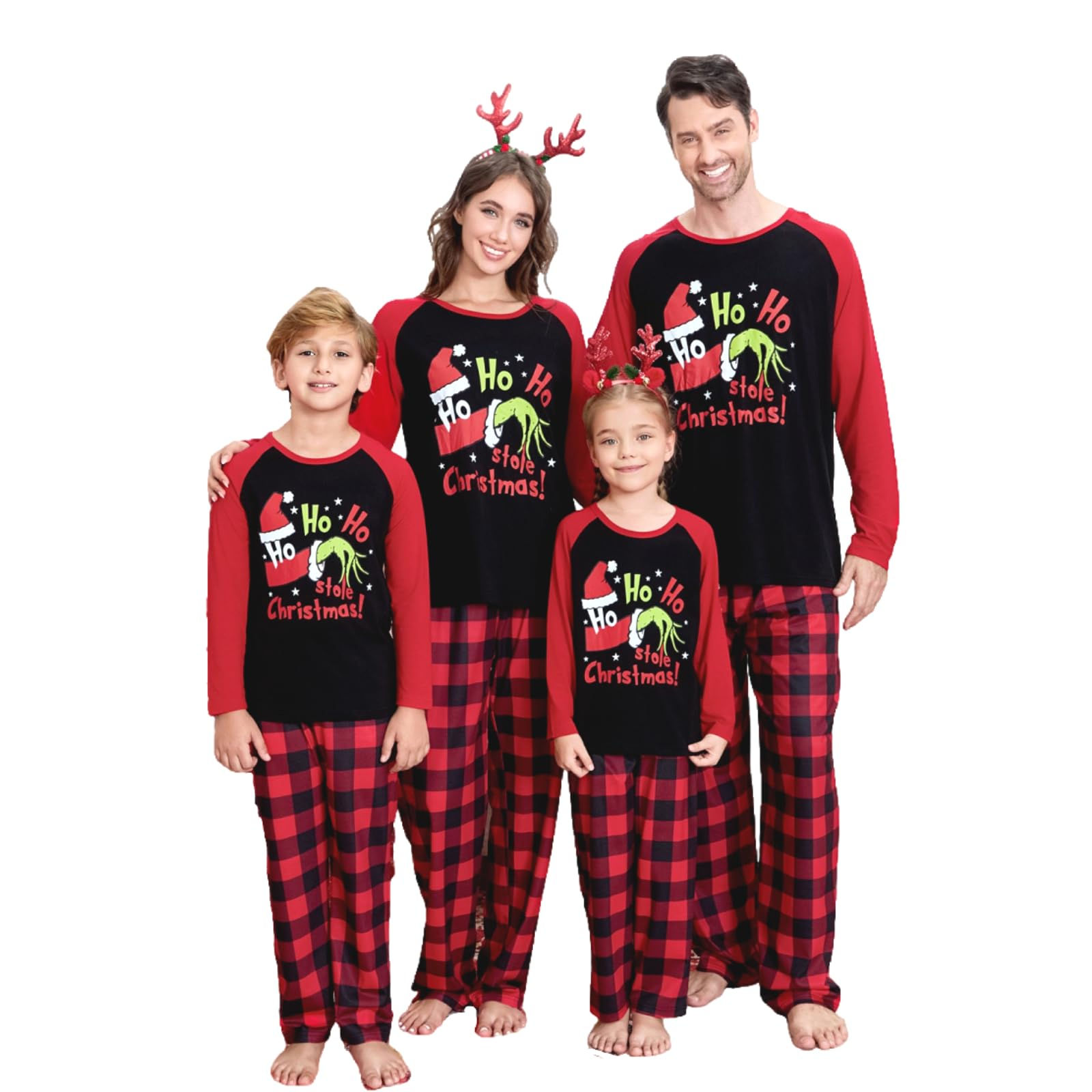 VS&LLWQ Matching Family Pajamas Christmas Family Pajamas Matching Sets Christmas