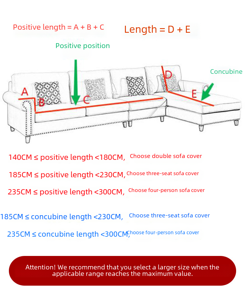 Waterproof Plush Sofa Cover - Full Protection for All Seasons