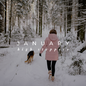 JANUARY'S HIGH STEPPERS