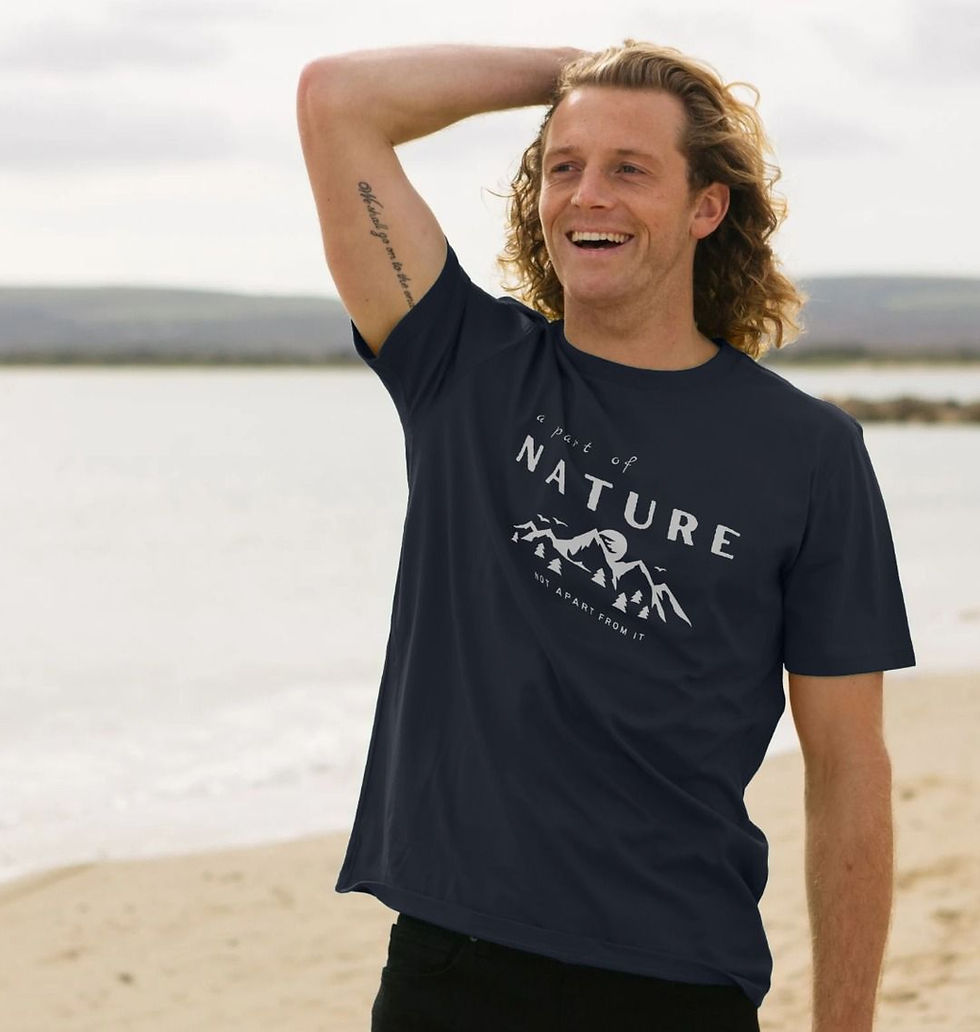 Thumbnail: Part of Nature - 100% Certified Organic Cotton Unisex T-Shirt
