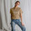 Thumbnail: Peace, Love & Nature - 100% Certified Organic Cotton Women's T-Shirt