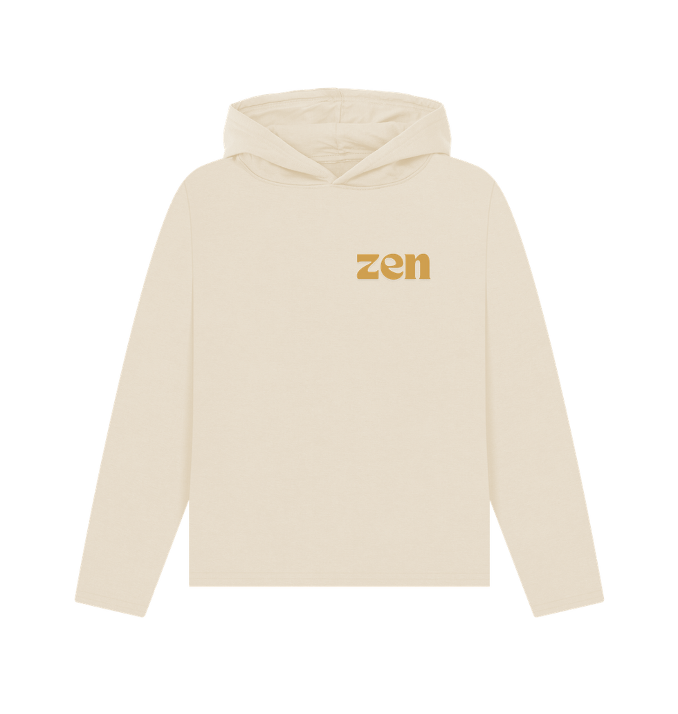 Thumbnail: Zen - 100% Certified Organic Cotton Women's Relaxed Fit Hoodie
