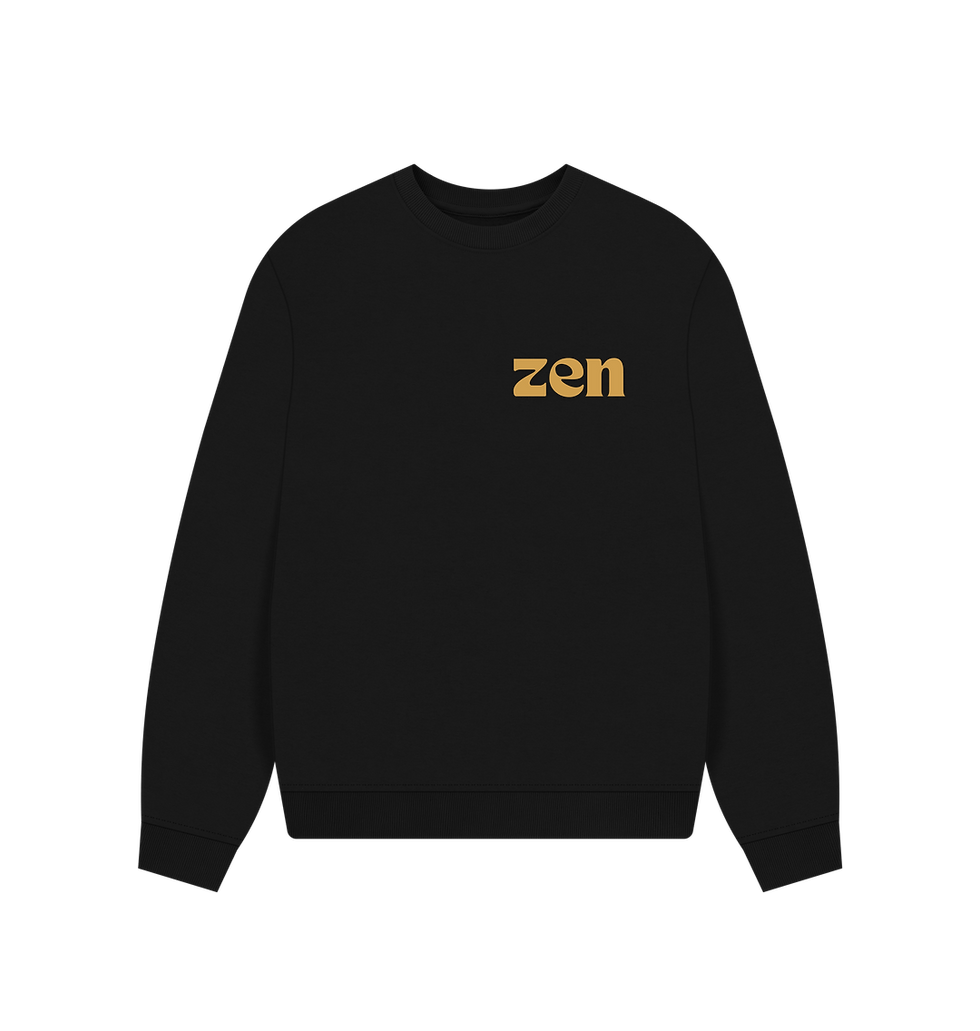 Thumbnail: Zen - 100% Certified Organic Cotton Women's Oversized Sweatshirt