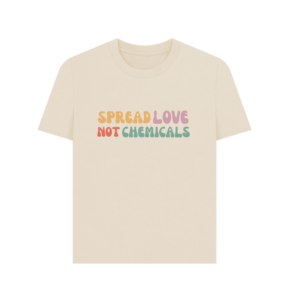 Thumbnail: Spread Love - 100% Certified Organic Cotton Women's T-Shirt