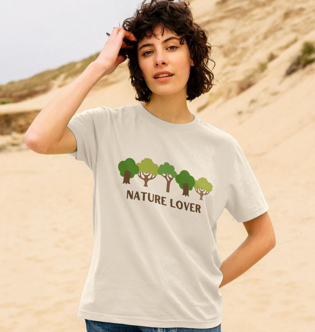 Nature Lover - 100% Certified Organic Cotton Women's T-Shirt