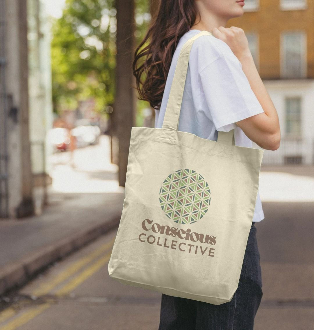 Conscious Collective - 100% Certified Organic Cotton Standard Tote