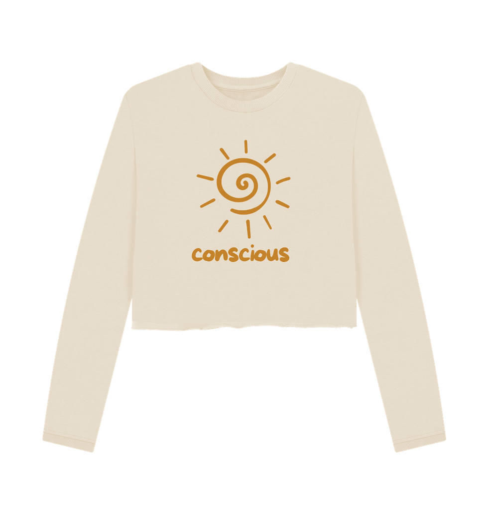 Thumbnail: Conscious - 100% Certified Organic Cotton Women's Boxy Sweatshirt